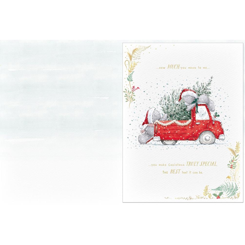 Lovely Husband Me to You Bear Boxed Christmas Card Extra Image 1